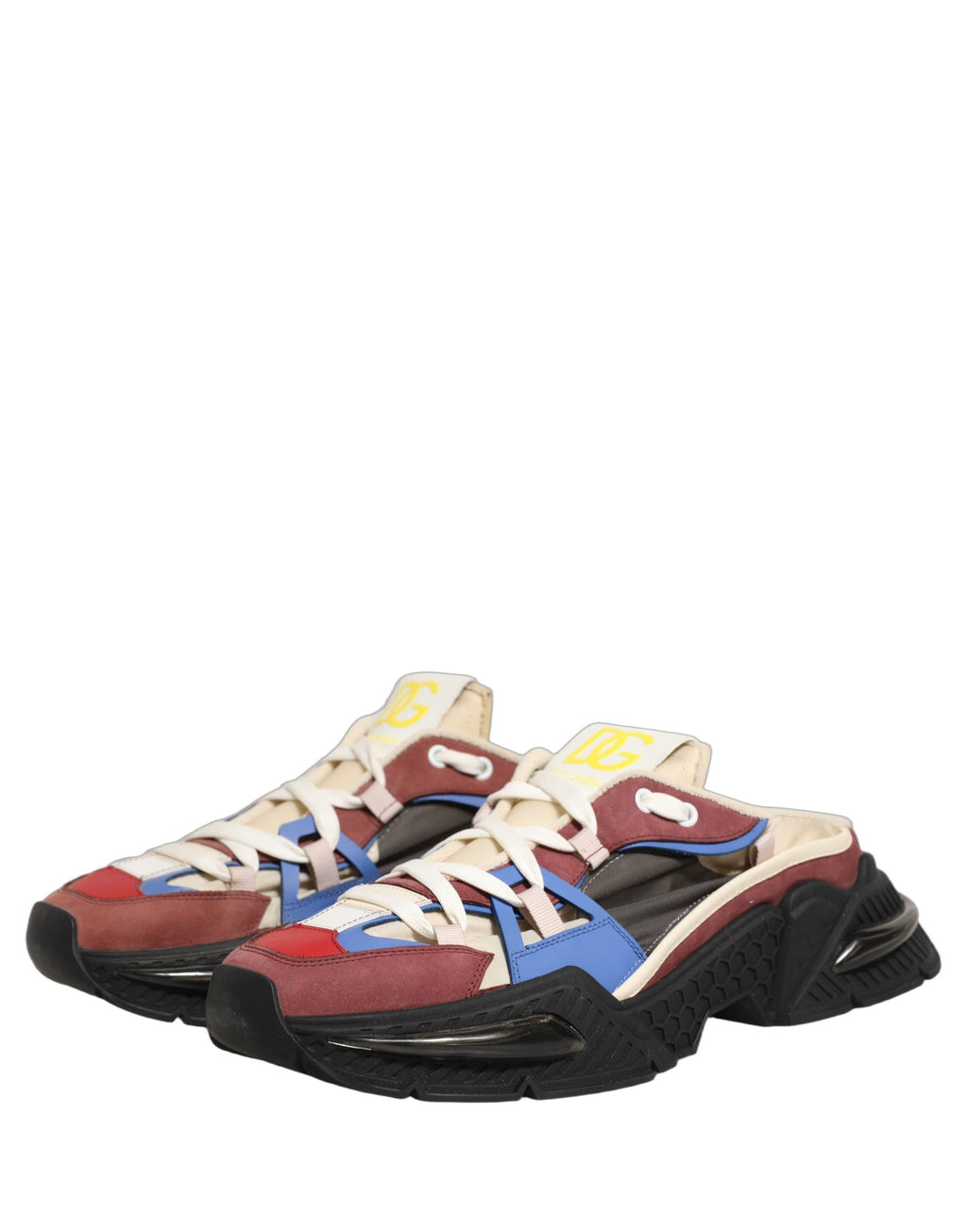 Dolce & Gabbana Multicolor Panelled Airmaster Sneakers Shoes Dolce & Gabbana