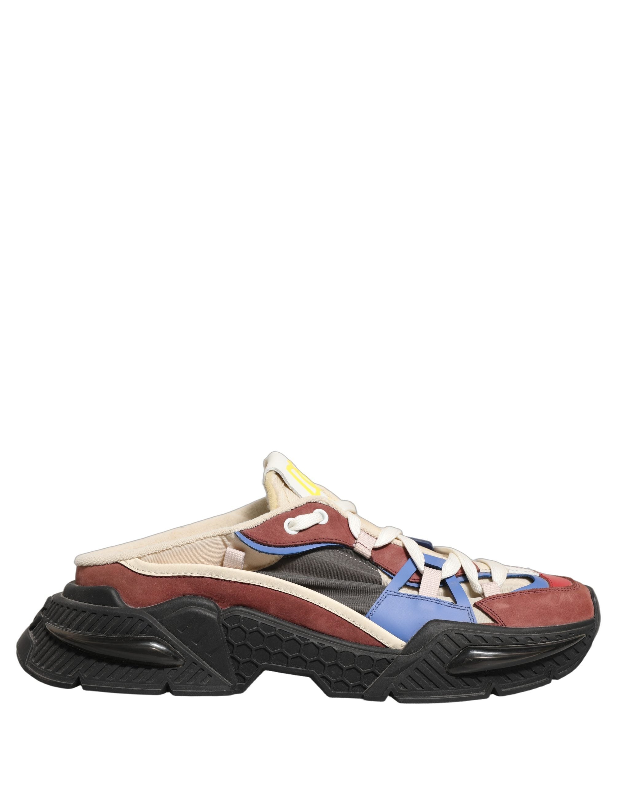Dolce & Gabbana Multicolor Panelled Airmaster Sneakers Shoes Dolce & Gabbana