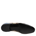 Dolce & Gabbana Multicolor Sequin Embroidered Loafers Shoes Dolce & Gabbana