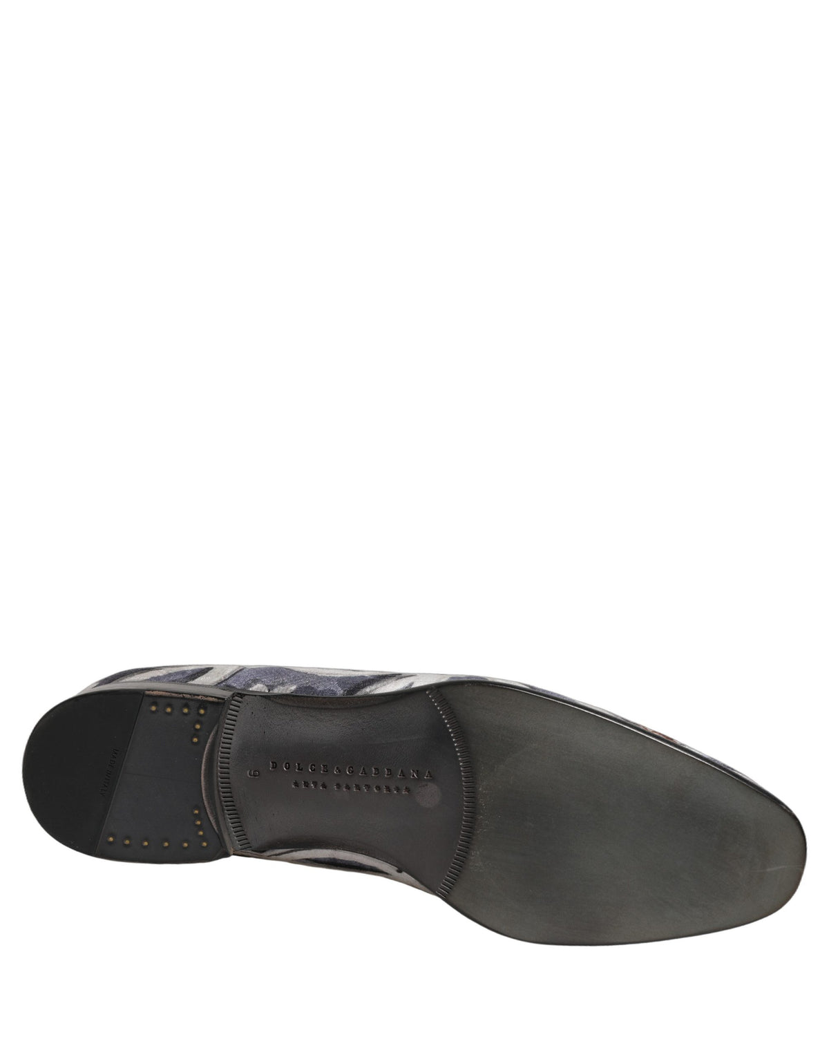 Dolce & Gabbana Multicolor Floral Tapestry Embroidery Loafer Shoes Dolce & Gabbana