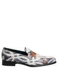 Dolce & Gabbana Multicolor Floral Tapestry Embroidery Loafer Shoes Dolce & Gabbana
