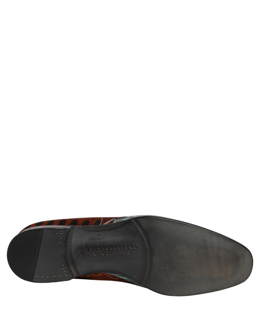 Dolce & Gabbana Multicolor Lion Print Slip On Loafers Shoes Dolce & Gabbana