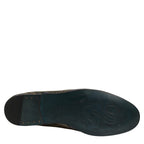Dolce & Gabbana Multicolor Floral Jacquard Men Loafers Shoes Dolce & Gabbana