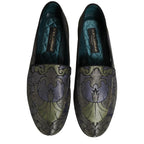 Dolce & Gabbana Multicolor Floral Jacquard Men Loafers Shoes Dolce & Gabbana