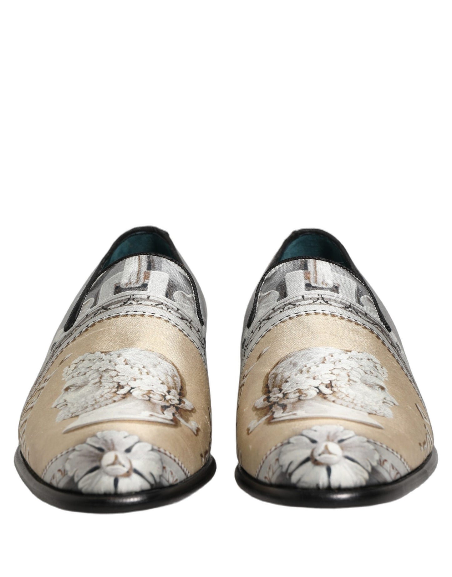 Dolce & Gabbana Multicolor Roman Slip On Dress Loafers Shoes Dolce & Gabbana