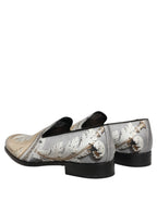 Dolce & Gabbana Multicolor Roman Slip On Dress Loafers Shoes Dolce & Gabbana