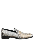 Dolce & Gabbana Multicolor Roman Slip On Dress Loafers Shoes Dolce & Gabbana