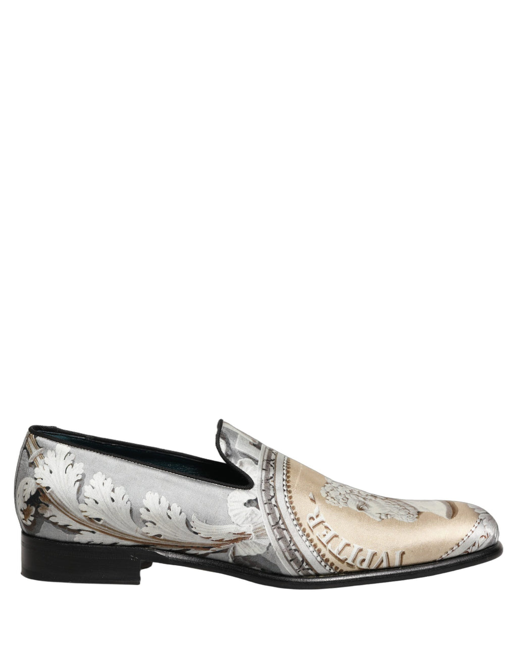Dolce & Gabbana Multicolor Roman Slip On Dress Loafers Shoes Dolce & Gabbana