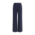 Max Mara Blue Wool Oves Aries Casual Pants Max Mara
