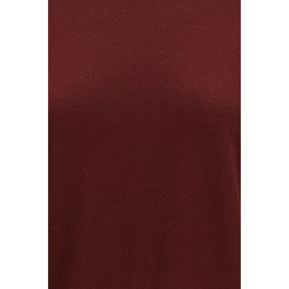 Max Mara Bordeaux Wool Oves Aries T-Shirt Max Mara