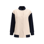 Max Mara Blue Wool Oves Aries Bomber