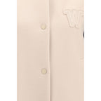 Max Mara Blue Wool Oves Aries Bomber