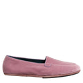 Dolce & Gabbana Pink Velvet Slip On Men Flats Loafers Shoes Dolce & Gabbana