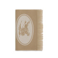 Burberry Beige Wool Oves Aries Scarf - Eljoys Fashion 