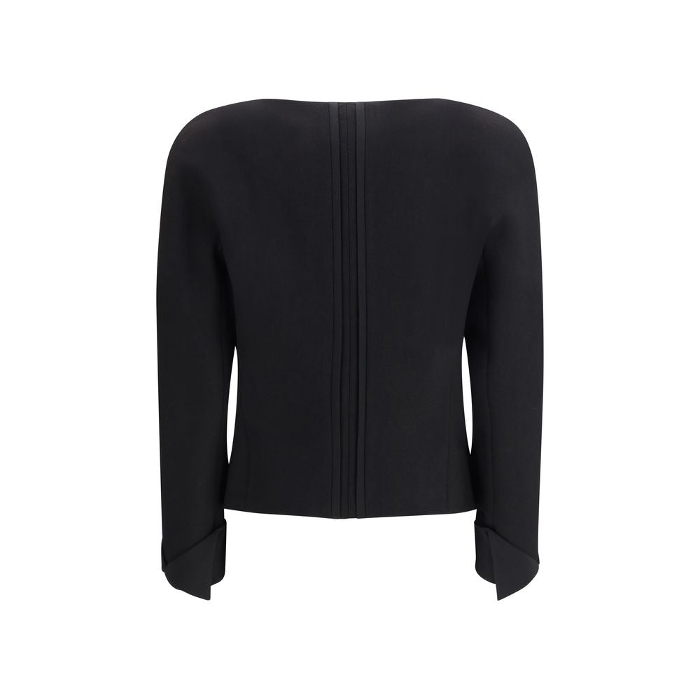 Chloé Black Wool Oves Aries Jacket Chloé