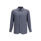 Finamore Gray Wool Oves Aries Jacket