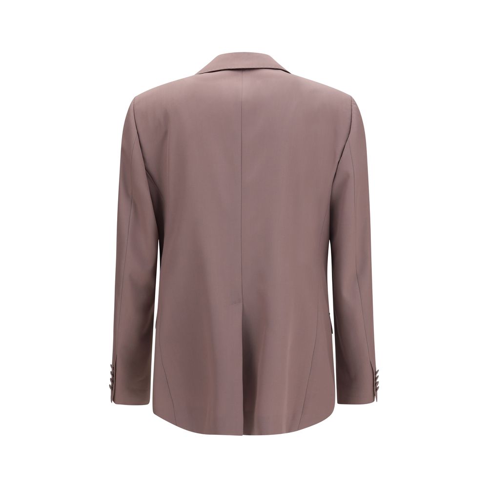 Dolce & Gabbana Brown Wool Oves Aries Jacket Dolce & Gabbana