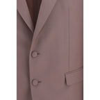 Dolce & Gabbana Brown Wool Oves Aries Jacket