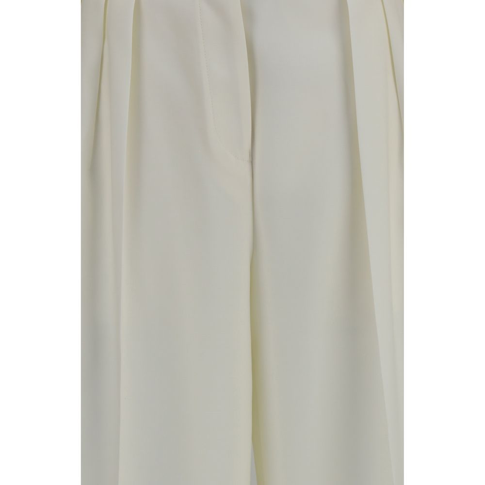 Calvin Klein White Wool Oves Aries Casual Pants Calvin Klein