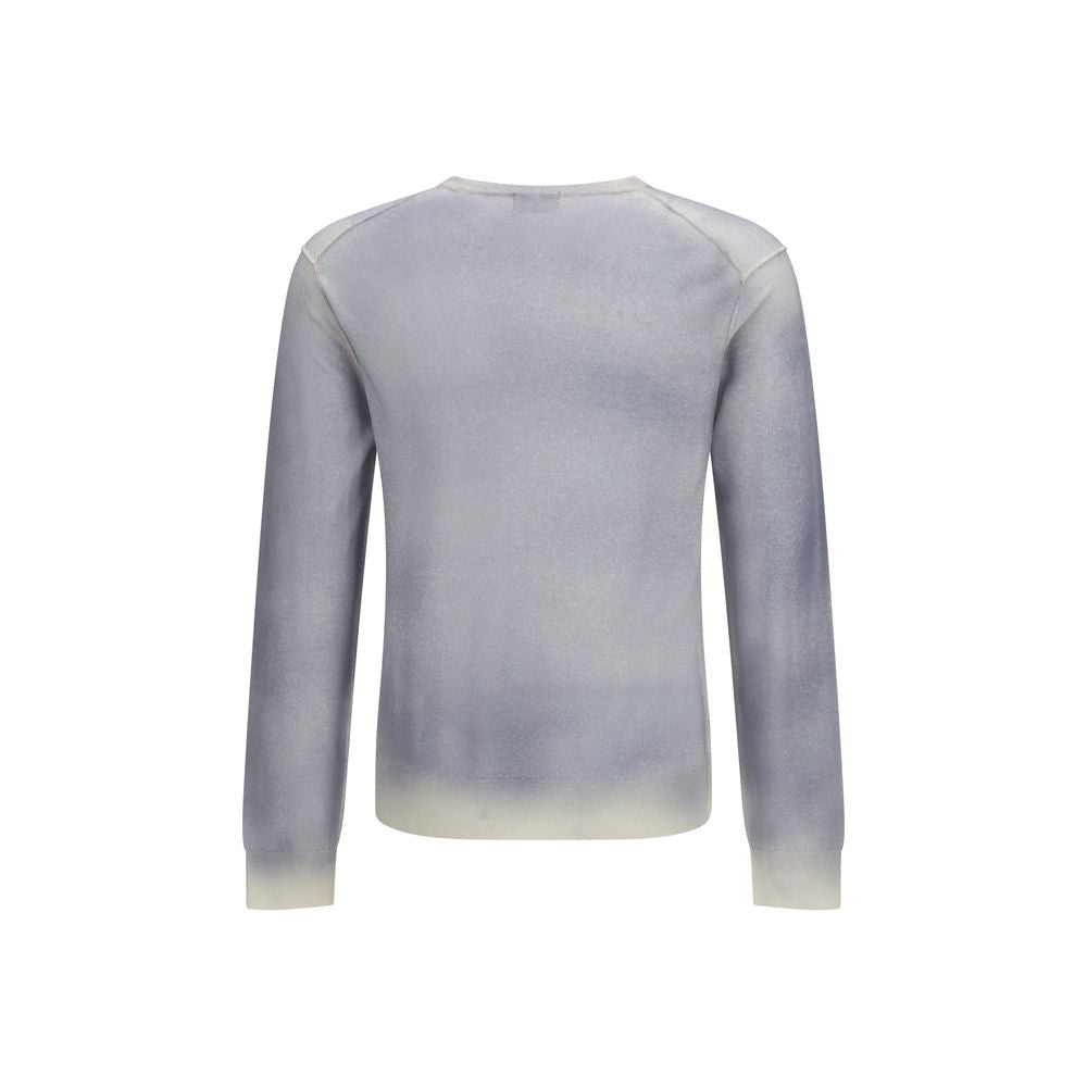 Aragona Cashmere Gray Wool Oves Aries Sweatshirt Aragona Cashmere