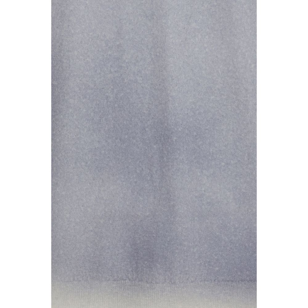 Aragona Cashmere Gray Wool Oves Aries Sweatshirt Aragona Cashmere
