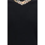 Burberry Black Wool Oves Aries Sweatshirt Burberry