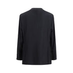 Brunello Cucinelli Black Wool Oves Aries Jacket Brunello Cucinelli
