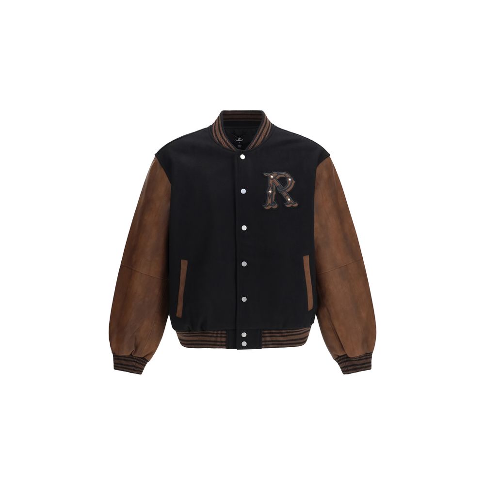 Represent Black Wool Oves Aries Bomber Represent