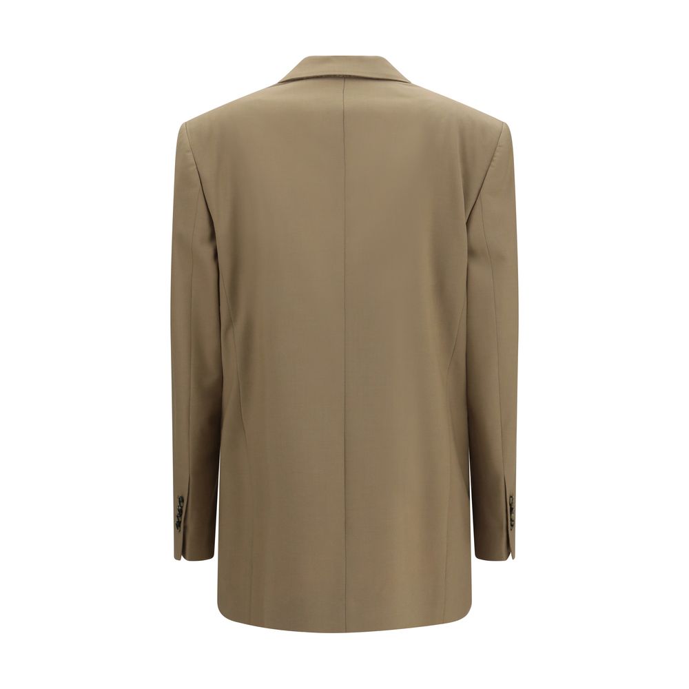 Lardini Beige Wool Oves Aries Blazer Lardini
