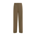 Lardini Brown Wool Oves Aries Casual Pants Lardini