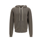 Rick Owens Gray Wool Oves Aries Hoodie