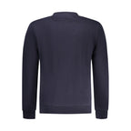 Napapijri Blue Cotton Men Sweater Napapijri