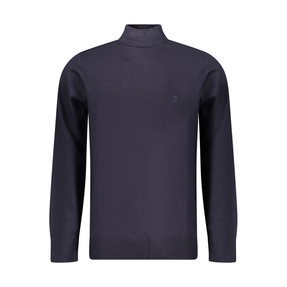 Coveri Moving Blu Viscosa Men Sweater Coveri Moving