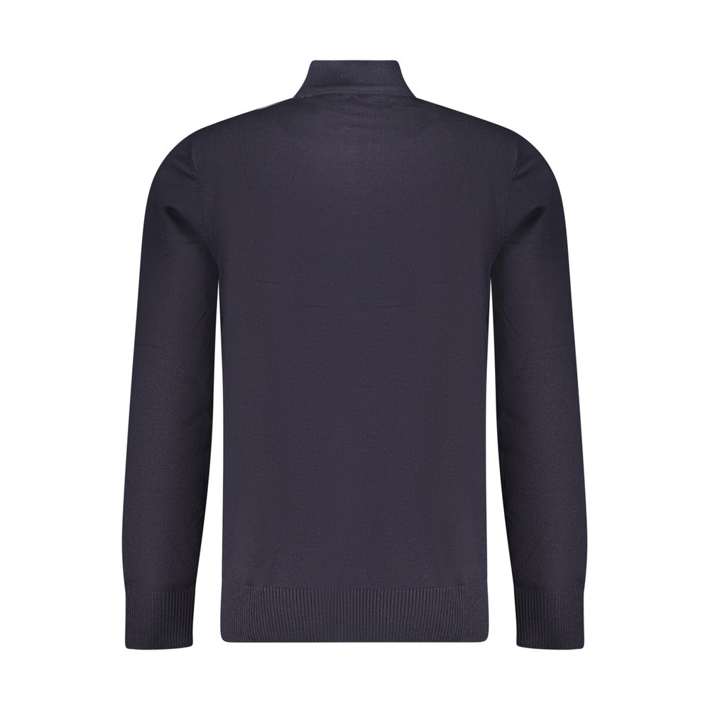 Coveri Moving Blu Viscosa Men Sweater Coveri Moving