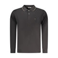 Coveri Moving Black Cotton Mens Polo Shirt Coveri Moving