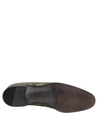 Dolce & Gabbana Gold Floral Jacquard Slip On Loafers Shoes Dolce & Gabbana