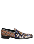 Dolce & Gabbana Multicolor Embroidered Sequin Loafers Shoes Dolce & Gabbana