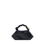 Ganni Black Calf Leather Bos Taurus Handbag