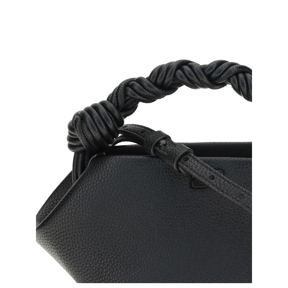 Ganni Black Recycled Polyester Handbag Ganni