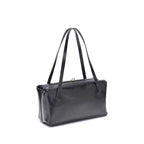 Jil Sander Black Calf Leather Bos Taurus Shoulder Bag Jil Sander