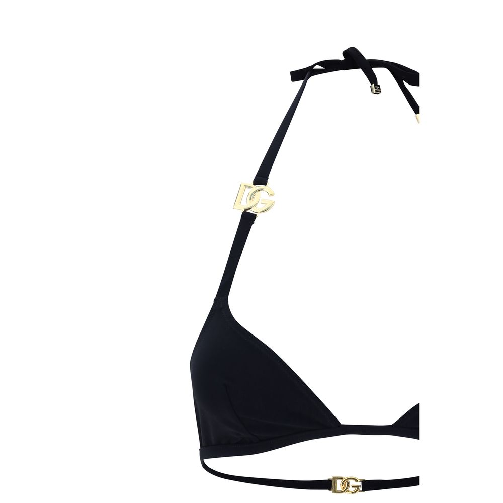 Dolce & Gabbana Black Nylon Bikini Dolce & Gabbana