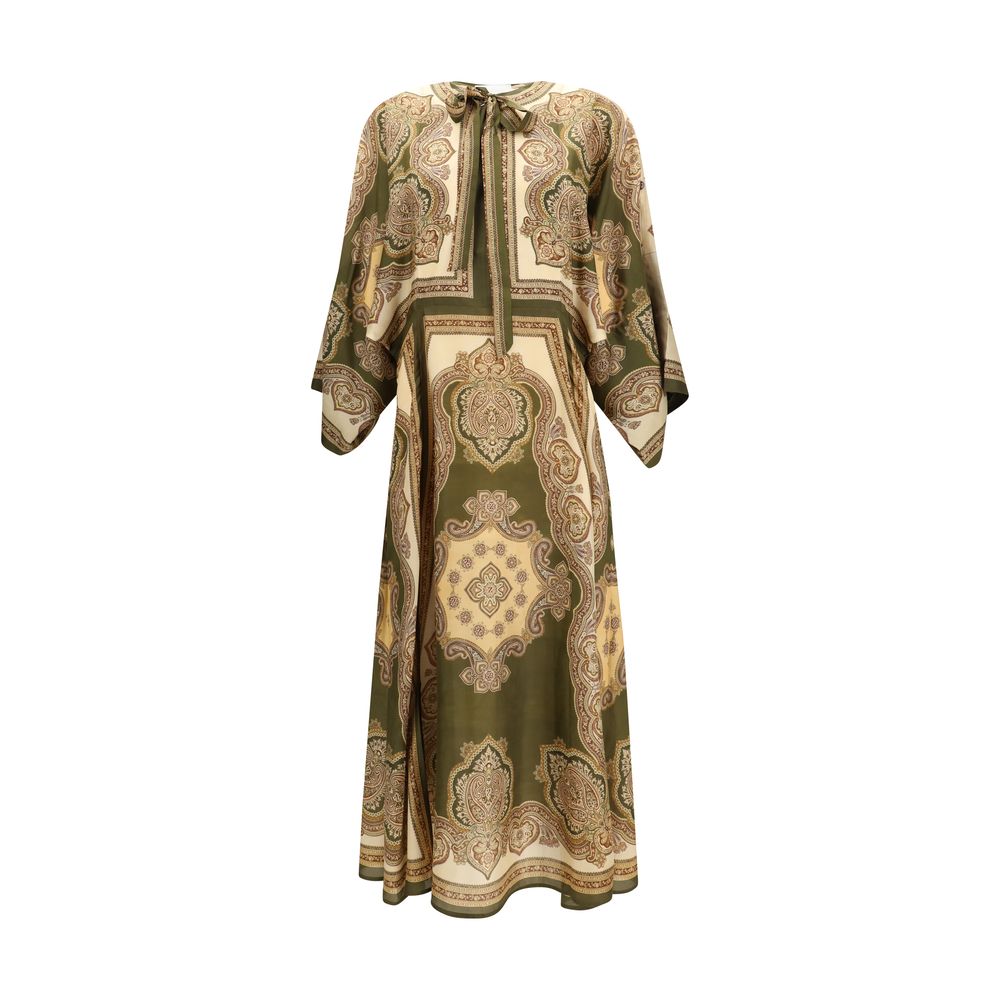 Zimmermann Multicolor Silk Casual Dress Zimmermann