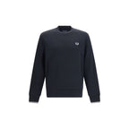 Fred Perry Black Cotton Sweatshirt