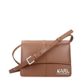 Karl Lagerfeld Brown Polyethylene Crossbody Bag Karl Lagerfeld
