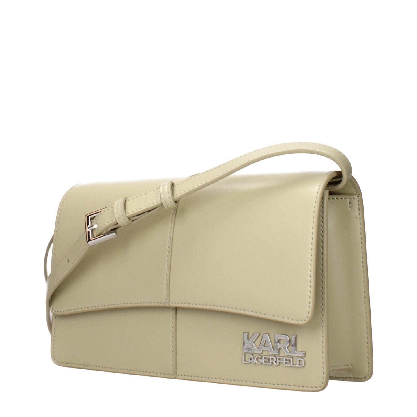 Karl Lagerfeld Green Polyethylene Crossbody Bag Karl Lagerfeld