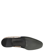 Dolce & Gabbana Multicolor Fruit Print Velvet Loafers Shoes Dolce & Gabbana