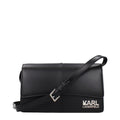 Karl Lagerfeld Black Polyethylene Crossbody Bag Karl Lagerfeld