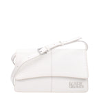 Karl Lagerfeld White Polyethylene Crossbody Bag Karl Lagerfeld