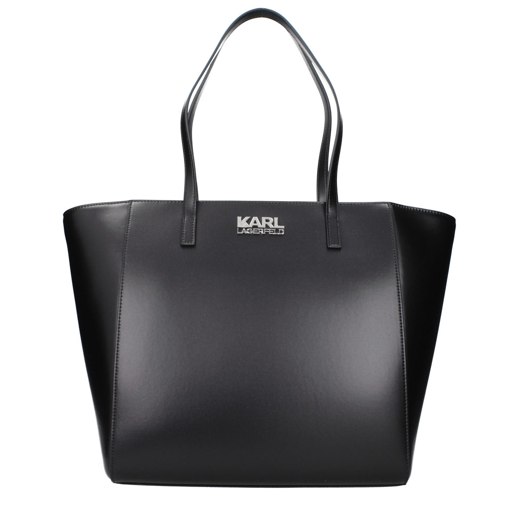 Karl Lagerfeld Black Polyethylene Shoulder Bag Karl Lagerfeld