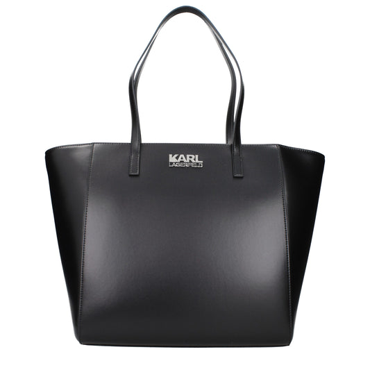 Karl Lagerfeld Black Polyethylene Shoulder Bag Karl Lagerfeld